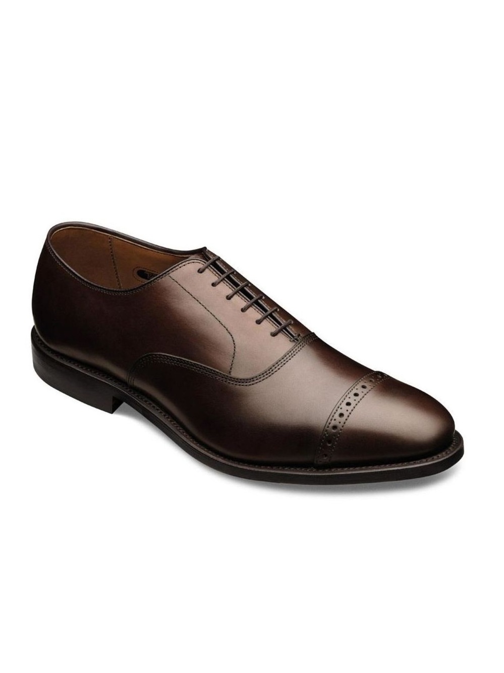 Allen Edmonds Fifth Avenue Cap-toe Oxford Dress Shoe 5745 in Brown size 12